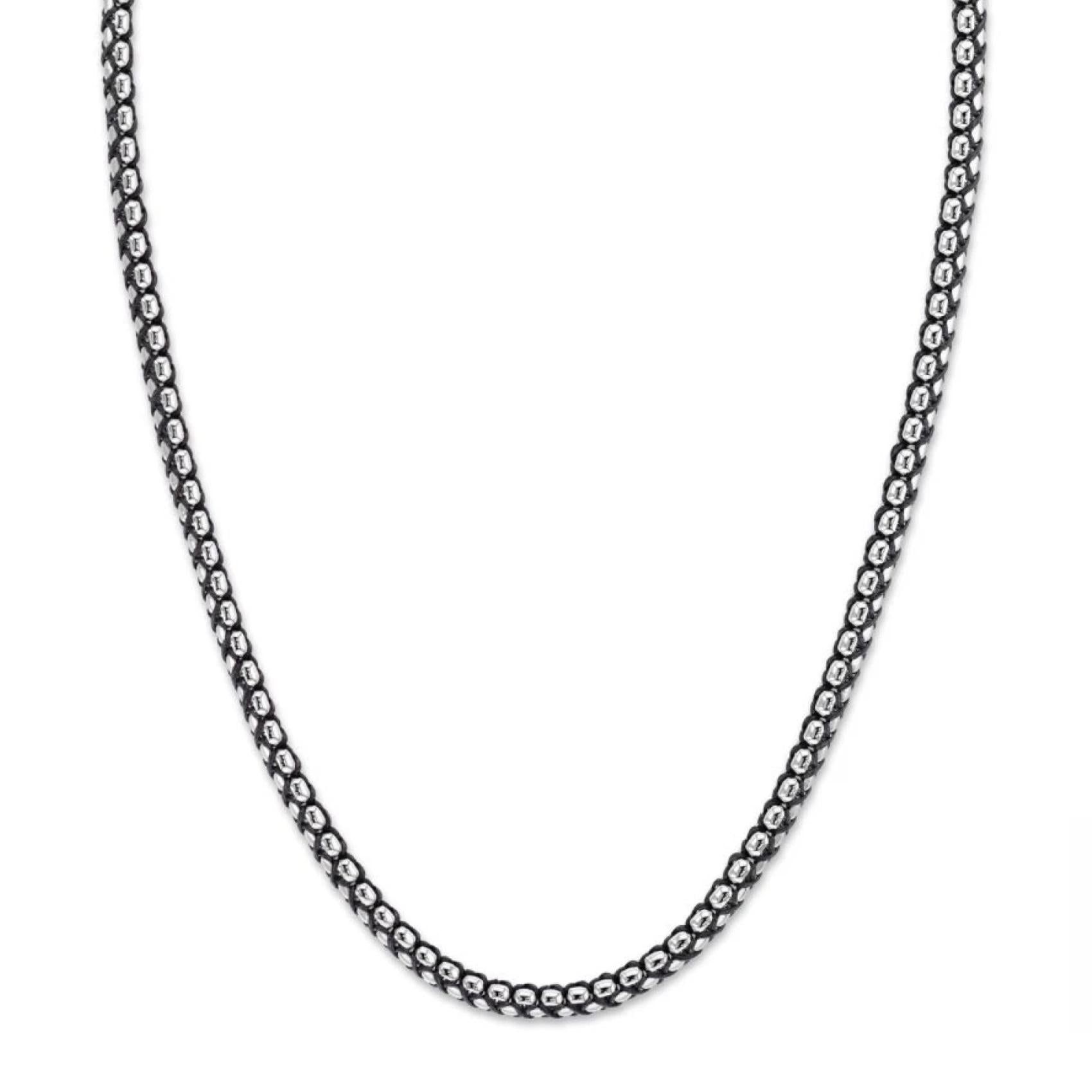Ανδρική αλυσίδα Calvin Klein 35100038 ατσάλινη σε ασημί χρώμα με μήκος 60cm.
