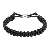 Ανδρικό Βραχιόλι Tommy Hilfiger 2790496 Υφασμάτινο Μαύρο