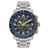 Ρολόι Citizen Promaster Skyhawk JY8078-52L Blue Angel Με Ασημί Μπρασελέ