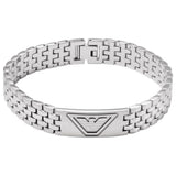 Ανδρικό Βραχιόλι Emporio Armani EGS3126040 Χειροπέδα Ασημί