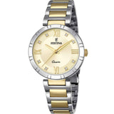 Ρολόι Festina F16937/B Με Δίχρωμο Ασημί-Χρυσό Μπρασελέ