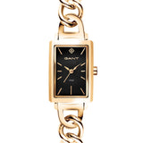 Ρολόι Gant Utica G179002 Τετράγωνο Με Χρυσό Μπρασελέ