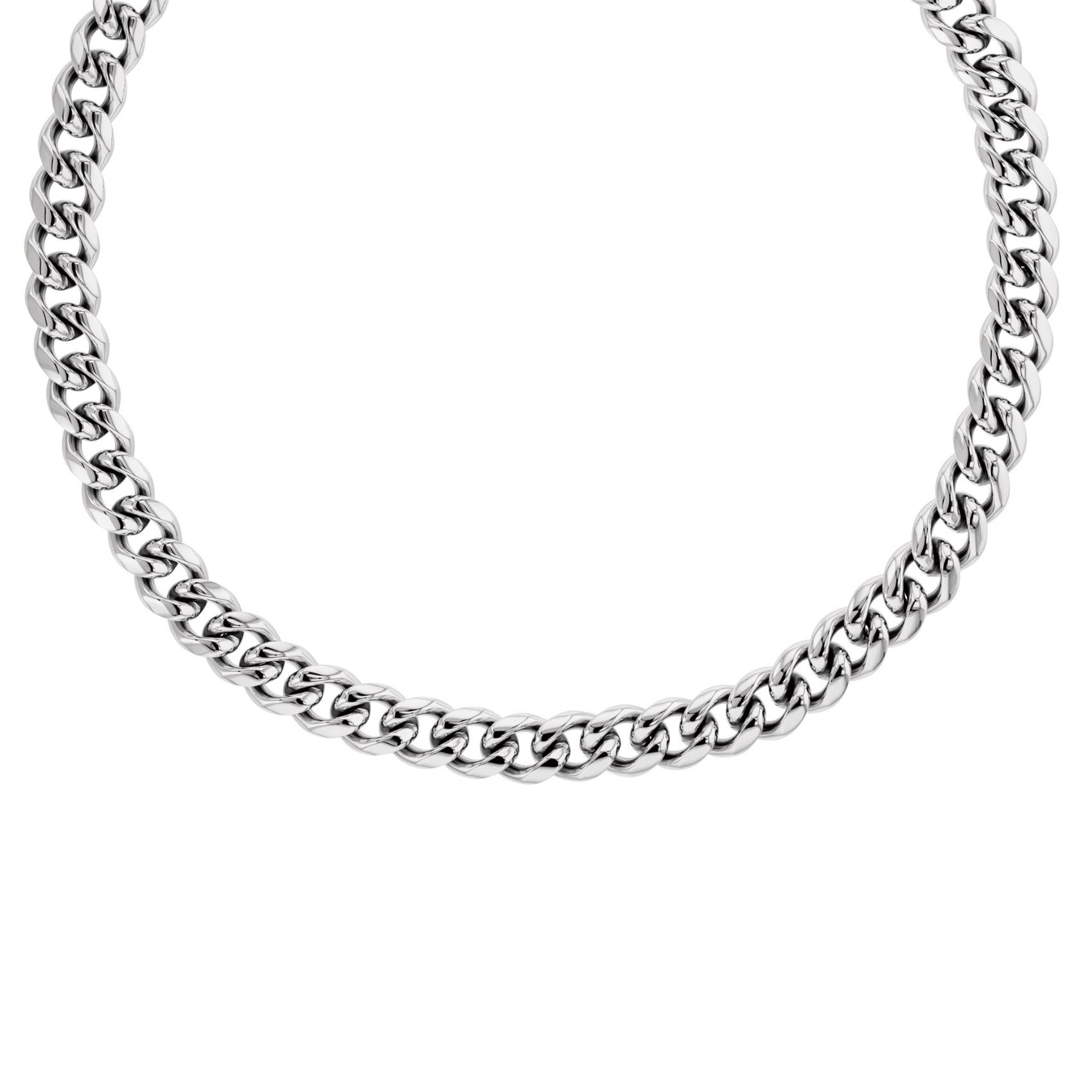 Ανδρικό κολιέ αλυσίδα Tommy Hilfiger 2790604 gourmet σε ασημί χρώμα από ατσάλι.