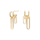 Σκουλαρίκια Pdpaola AR01-828-U Essentials Nexa Gold