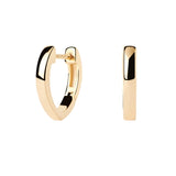 Σκουλαρίκια Kρίκοι Pdpaola AR01-A16-U Essentials Beat Gold Hoop