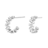 Σκουλαρίκια Pdpaola AR02-578-U Essentials Little Crown Silver