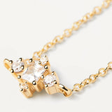 Βραχιόλι Pdpaola PU01-413-U Essentials Laura Gold επίχρυσο με στοιχείο με ζιργκόν.