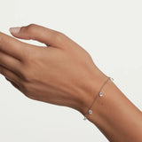 Βραχιόλι Pdpaola PU02-594-U Essentials Joy Silver ασήμένιο επιπλατινωμένο με ζιργκόν.