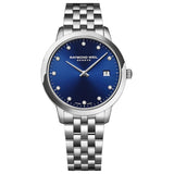 Ρολόι Raymond Weil Toccata Diamonds 5385-ST-50081 Με Μπρασελέ & Διαμάντια