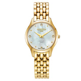Roamer Soleure Diamond 547857-48-25-50 Με Χρυσό Ατσάλινο Μπρασελέ