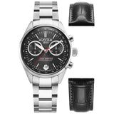Roamer Sportivo Box Set 978818-41-85-20 Χρονογράφος Με Ασημί Μπρασελέ