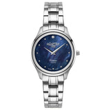 Roamer Venus Diamonds 601857-41-49-20 Με Ασημί Μπρασελέ & Διαμάντια