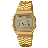 Casio Vintage Iconic A-158WETG-9AEF Με Χρυσό Μπρασελέ