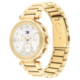 Γυναικείο ρολόι Tommy Hilfiger Emily 1782703 με χρυσό ατσάλινο μπρασελέ και χρυσό καντράν 38mm με ζιργκόν.