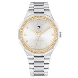 Ρολόι Tommy Hilfiger Piper Crystals 1782723 Με Ασημί Μπρασελέ