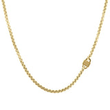 Ανδρικό κολιέ Tommy Hilfiger 2790366, με στοιχείο ενσωματομένο στην αλυσίδα κατασκευασμένο από χειρουργικό ατσάλι σε χρυσό χρώμα.