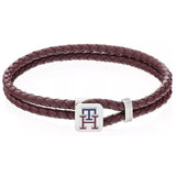 Βραχιόλι Tommy Hilfiger 2790533 Δερμάτινο Καφέ