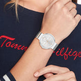 Γυναικείο Ρολόι Tommy Hilfiger Lidia 1782537 Με Ασημί Μπρασελέ