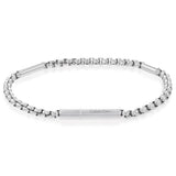 Ανδρικό Βραχιόλι Calvin Klein 35000574 Ατσάλινο Ασημί