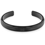 Ανδρικό βραχιόλι Tommy Hilfiger 2790573 χειροπέδα σε μαύρο χρώμα από ατσάλι.