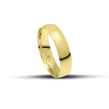 Κλασικές Βέρες Γάμου Χρυσές 5mm