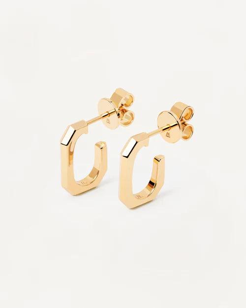 Σκουλαρίκια PD Paola Signature Chain Gold Plated AR01-418-U