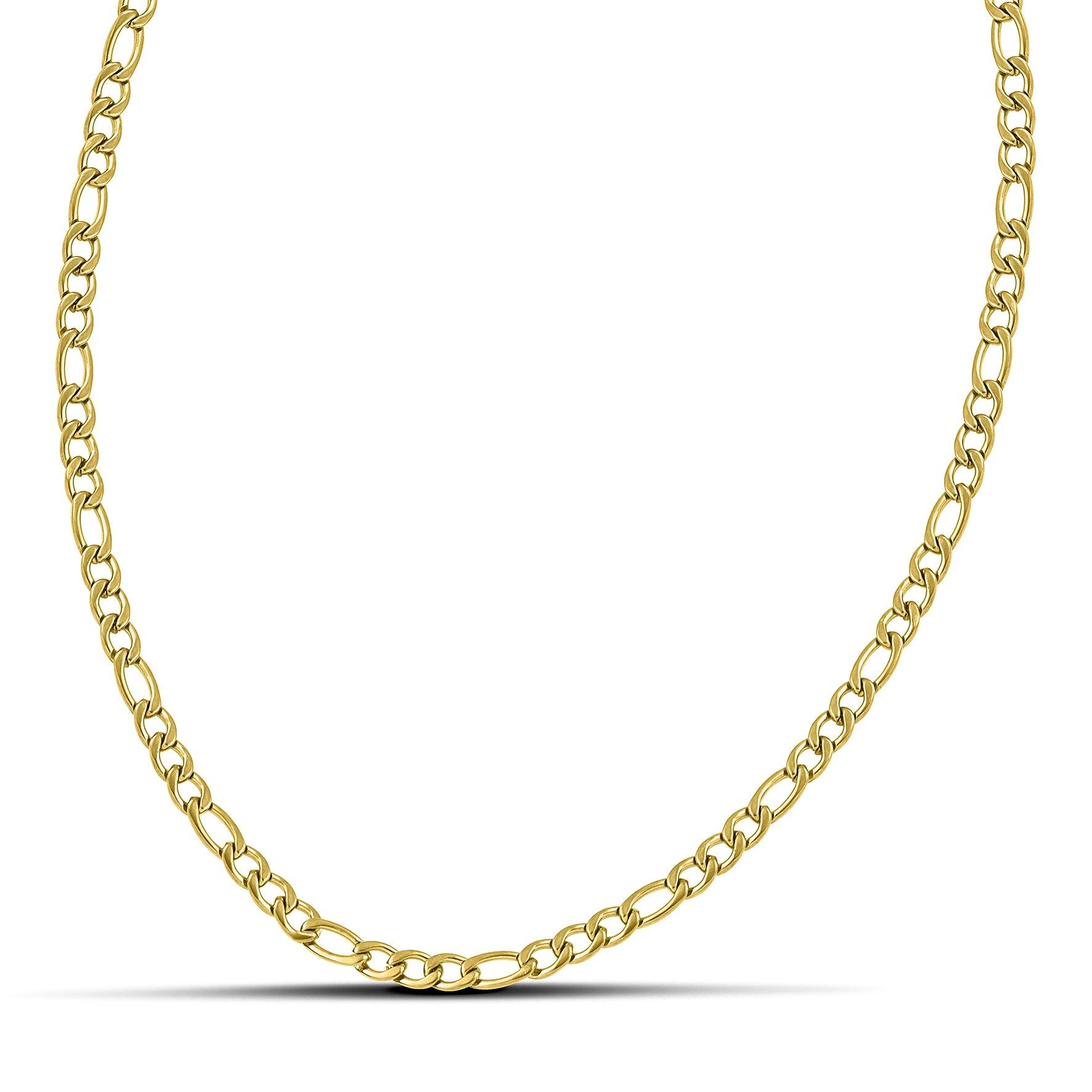 Αλυσίδα Λαιμού Ατσάλινη Επιχρυσωμένη