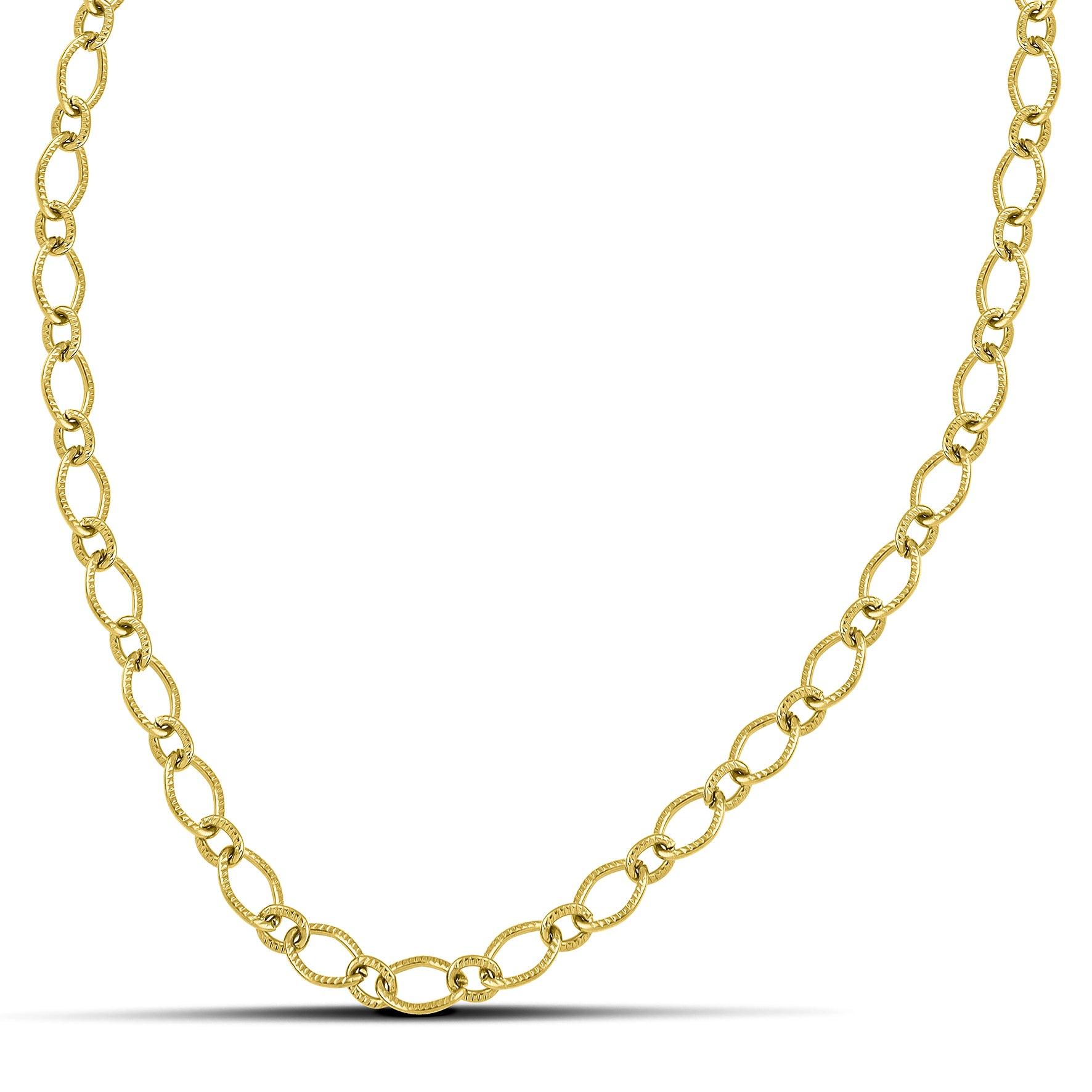 Γυναικεία Αλυσίδα Λαιμού CN2205.033 Ατσάλινη Επιχρυσωμένη