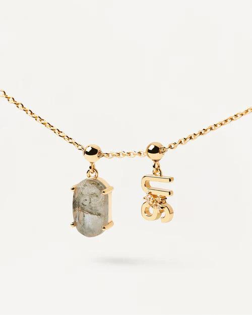 PD Paola Labradorite Strength Charm CH01-014-U