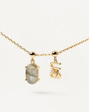 PD Paola Labradorite Strength Charm CH01-014-U