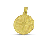 Κωνσταντινάτο μενταγιόν χρυσό Κ14 CT0203.029
