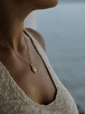Κωνσταντινάτο μενταγιόν χρυσό Κ14 CT0203.029