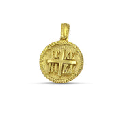 Κωνσταντινάτο μενταγιόν χρυσό Κ14