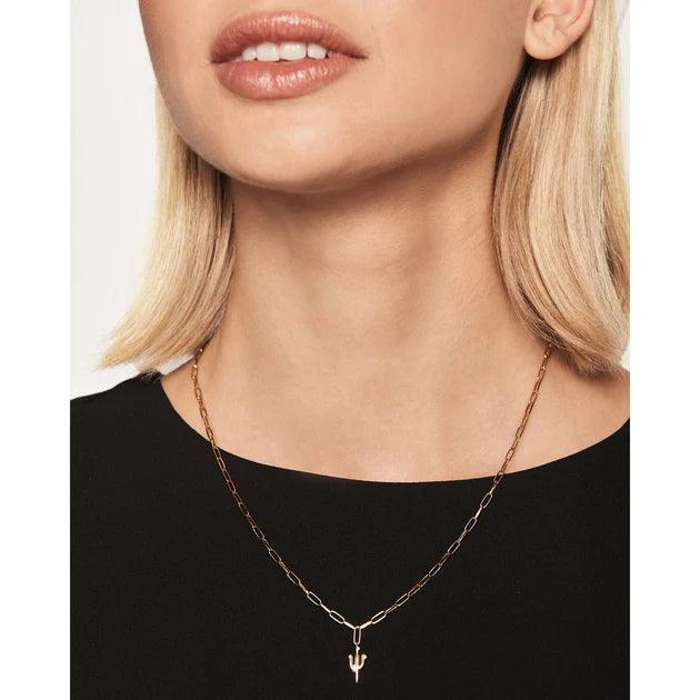 Κολιέ WEST Επιχρυσωμένο Ασήμι 925 PDPAOLA CO01-170-U