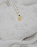 Χρυσό ζώδιο υδροχόος με κωσταντινάτο Κ9 ZC0702.008