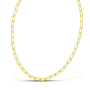 Χοντρή αλυσίδα λαιμού για άντρα από ασήμι 925, επιχρυσωμένη, φορεμένη σε μοντέλο.