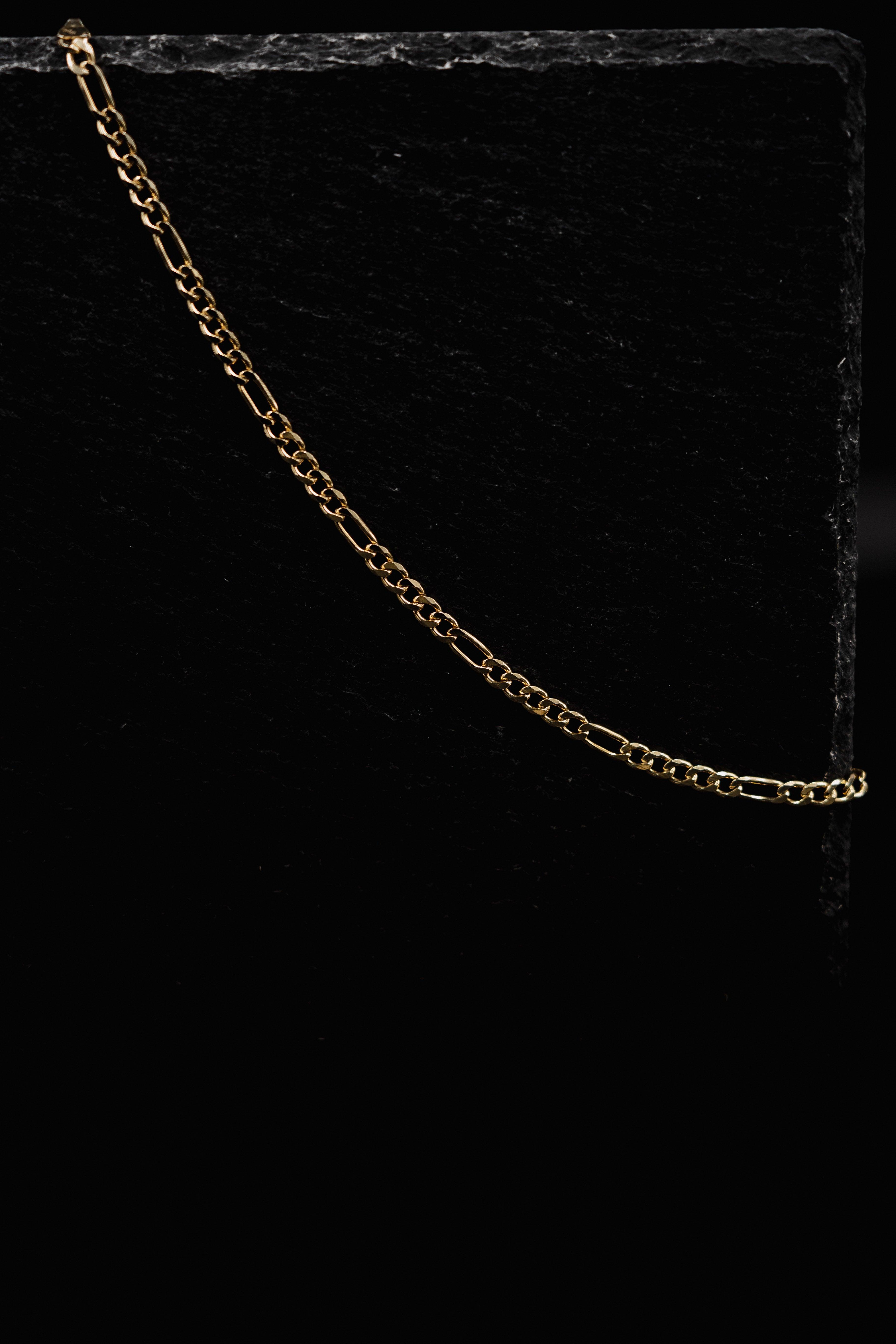 Αλυσίδα λαιμού από ασήμι 925 επιχρυσωμένο για άντρα.