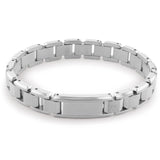 Βραχιόλι Calvin Klein 35000286 Ταυτότητα Ατσάλινο Ασημί