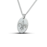 Ασημένιο κολιέ 925 Fleur De Lis NL2401.169