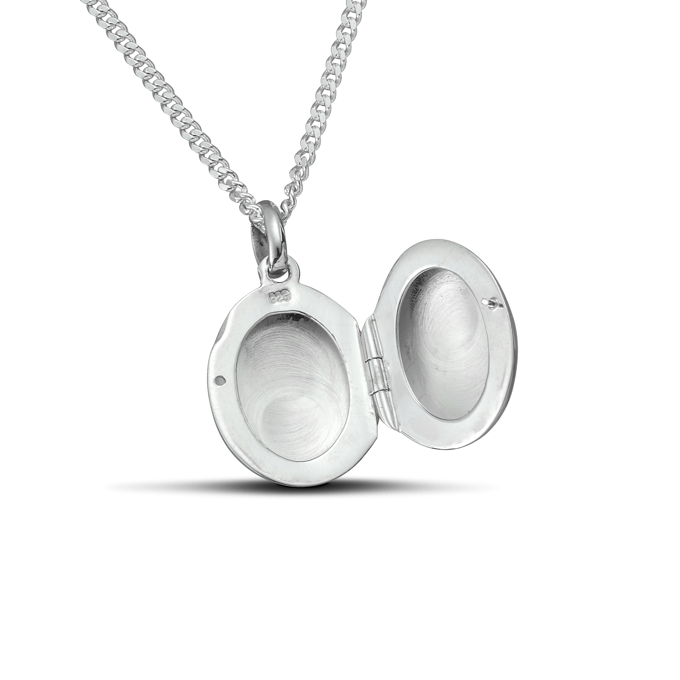 Ασημένιο κολιέ 925 μονόγραμμα - themelidisjewels