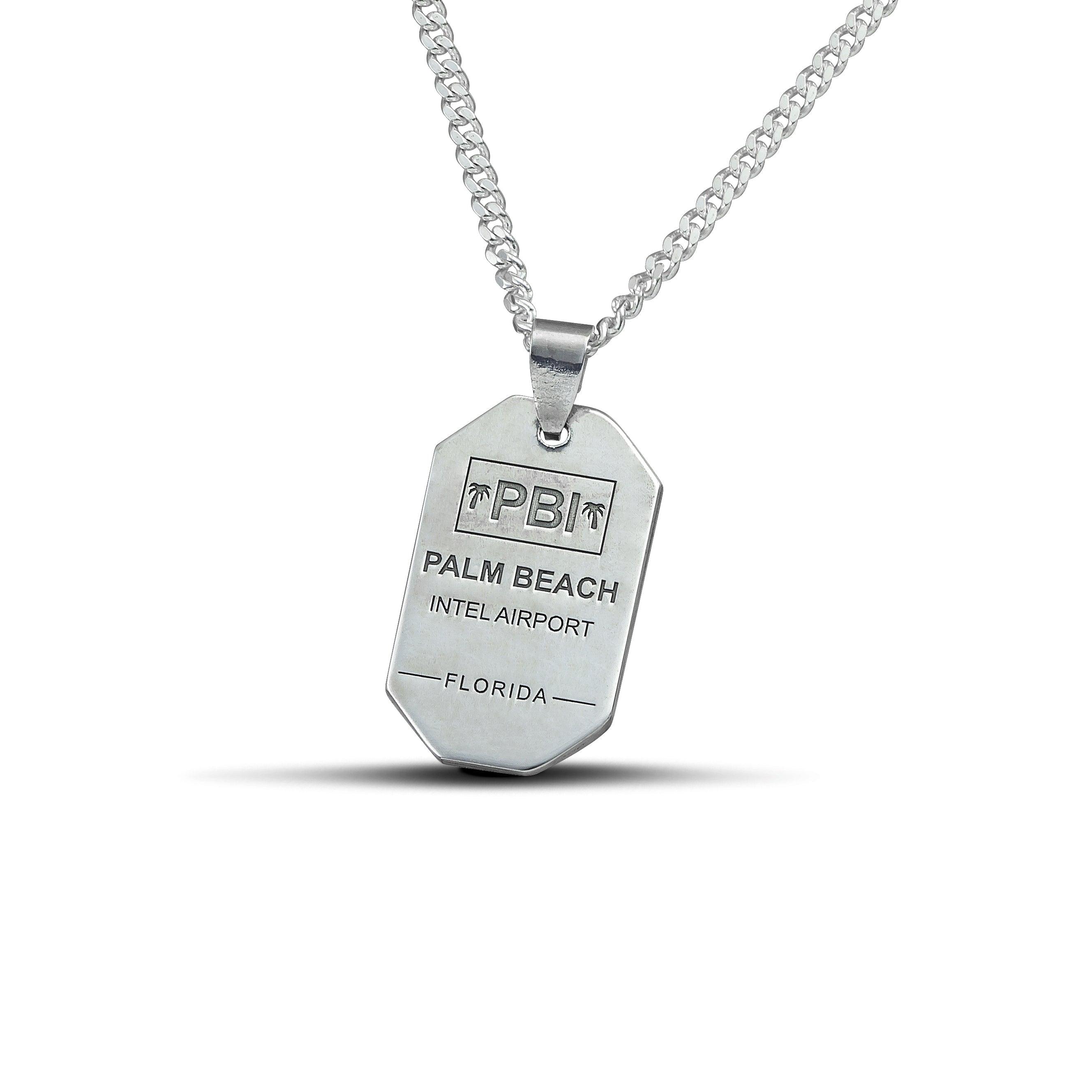 Ασημένιο κολιέ 925 Palm Beach - themelidisjewels
