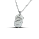 Ασημένιο κολιέ 925 Palm Beach - themelidisjewels