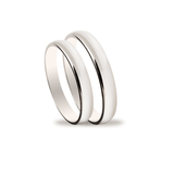 Βέρες Σετ Λευκόχρυσες MASCHIO FEMMINA SL05 - themelidisjewels