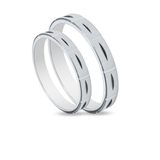 Βέρες Γάμου Λευκόχρυσες MASCHIO FEMMINA SL47