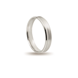 Βέρες Γάμου Λευκόχρυσες Ματ MASCHIO FEMMINA G4428-E