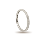 Βέρες Γάμου Λευκόχρυσες με Ζιργκόν MASCHIO FEMMINA G1957-CZ