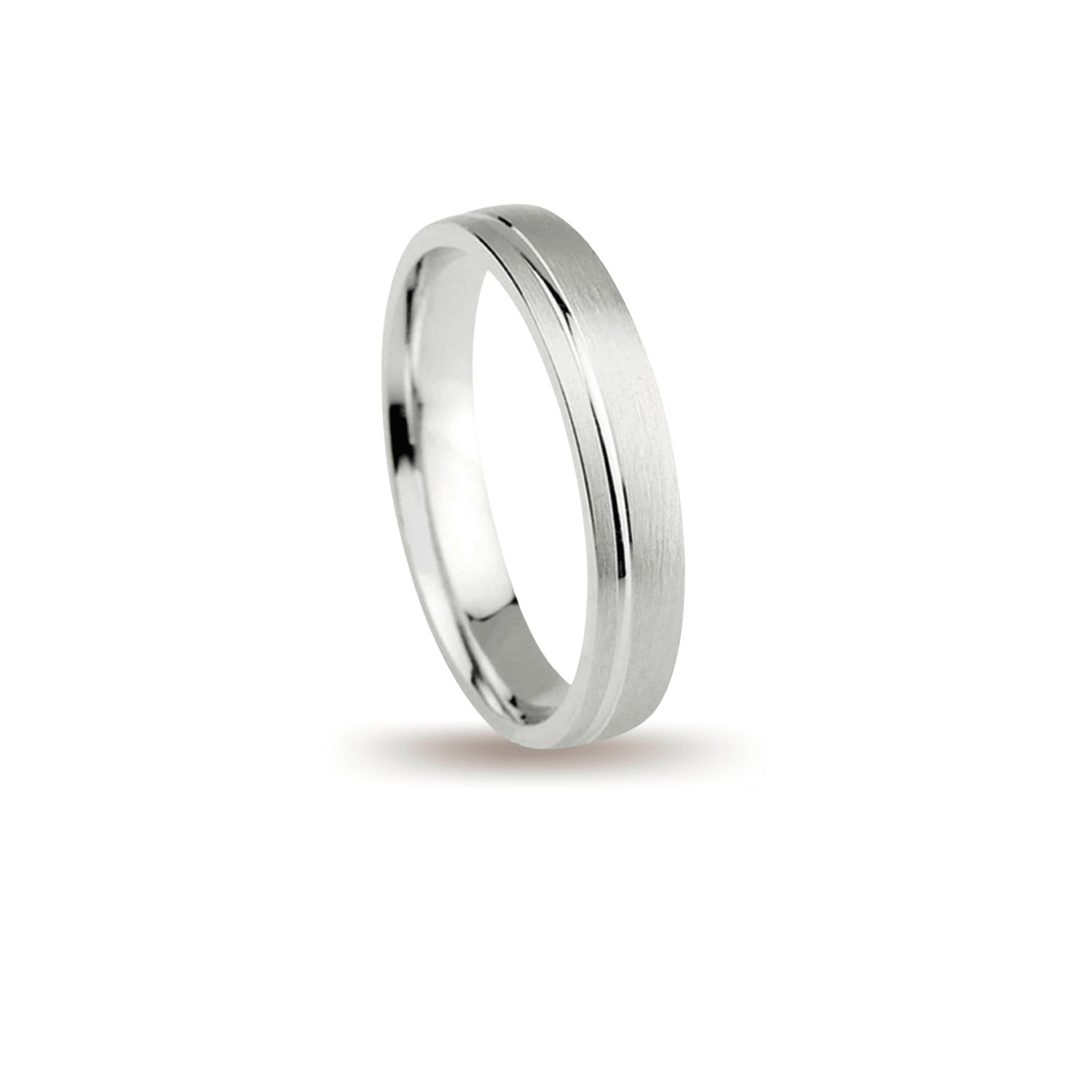 Βέρες Σετ Λευκόχρυσες Σαγρέ MASCHIO FEMMINA 019-E - themelidisjewels