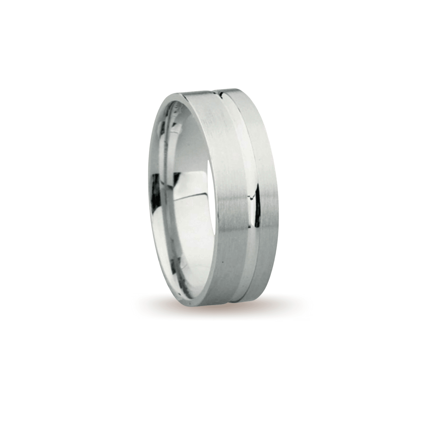 Βέρες Σετ Λευκόχρυσες Σαγρέ MASCHIO FEMMINA 027-E - themelidisjewels