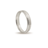 Βέρες Σετ Λευκόχρυσες Σφυρίλατες MASCHIO FEMMINA B4417-E - themelidisjewels