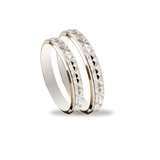 Βέρες Σετ Λευκόχρυσες Χρυσές MASCHIO FEMMINA SL11 - themelidisjewels